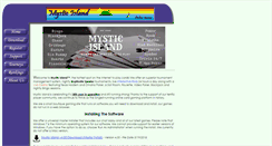 Desktop Screenshot of mysticisland.net
